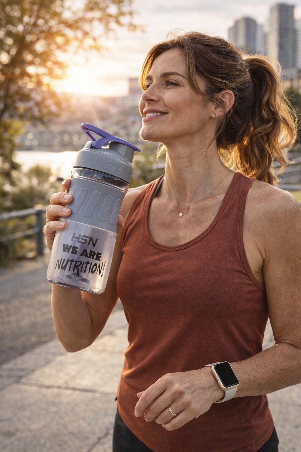 HSN Slim Shaker We Are Nutrition 550ml con Bola Mezcladora