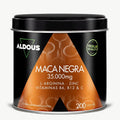 Maca Negra 35.000 mg con L-Arginina, Zinc y Vitaminas – Energía, Vitalidad, Rendimiento y Libido – Refuerzo Masculino y Físico Aldous