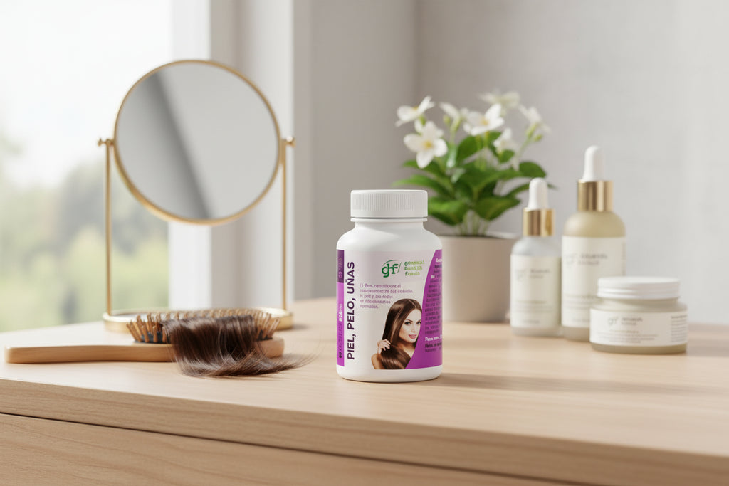GHF Piel, Pelo y Uñas 522mg 60 cápsulas