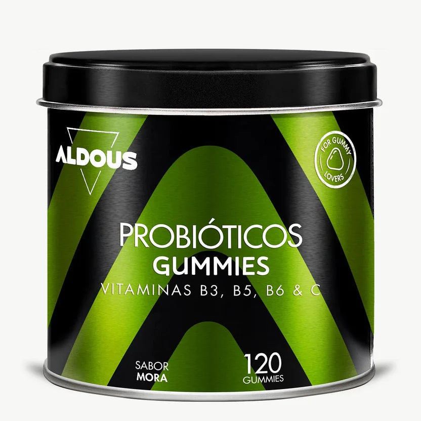 Probióticos con Vitaminas en Gominolas | Digestión, Defensas y Energía Diaria Aldous